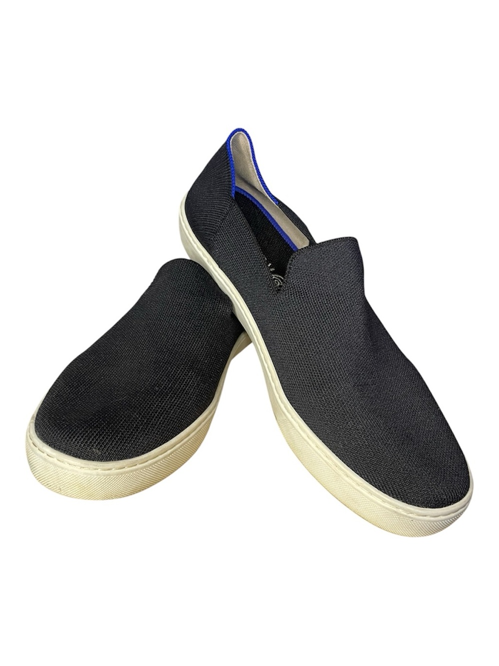Rothy's The Sneaker Black Solid Slip On Knit Shoes Size Men's 12